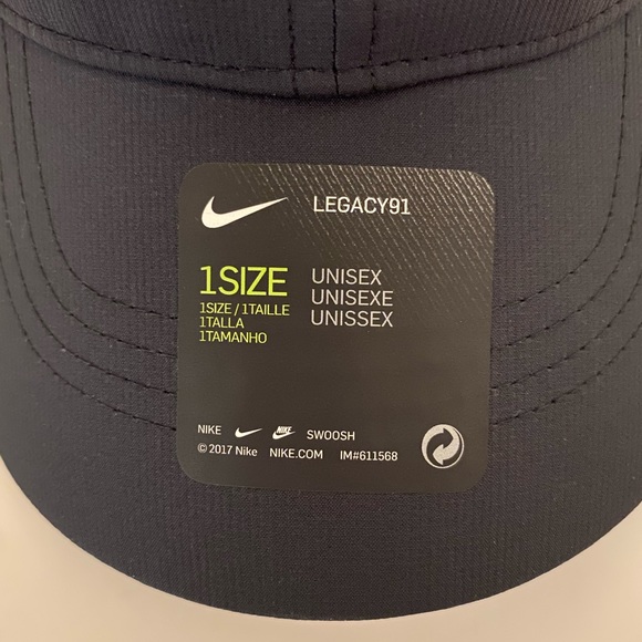 Nike Legacy 91 1 Size unisex black Hat - Picture 6 of 6